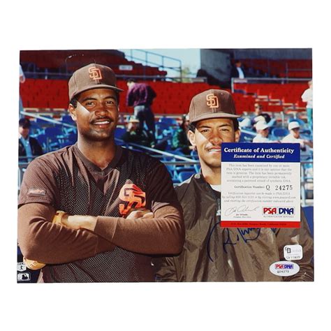 Roberto Alomar Signed Padres 8x10 Photo Psa Pristine Auction