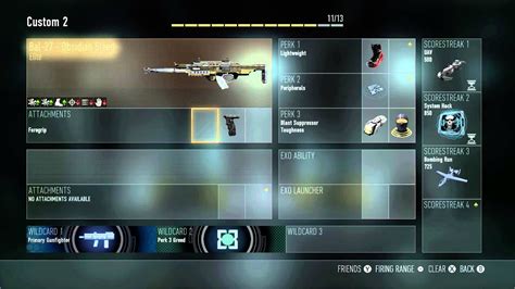 Advanced Warfare Best Class Setup Bal Best Gun Call Of Duty