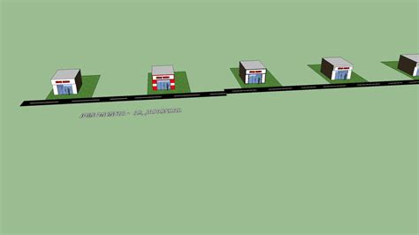 Building Glass Acp Elevation Shop Facade Design Ar Jafarshah 3d Warehouse