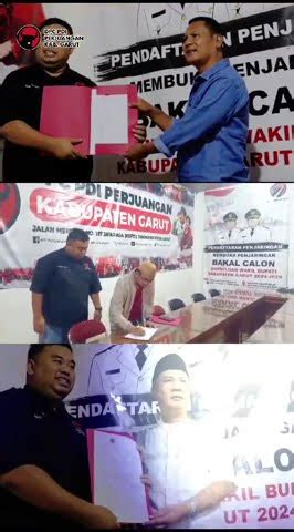 Pdi Perjuangan Garut Ngebut Buka Pendaftaran Balon Bupati Orang