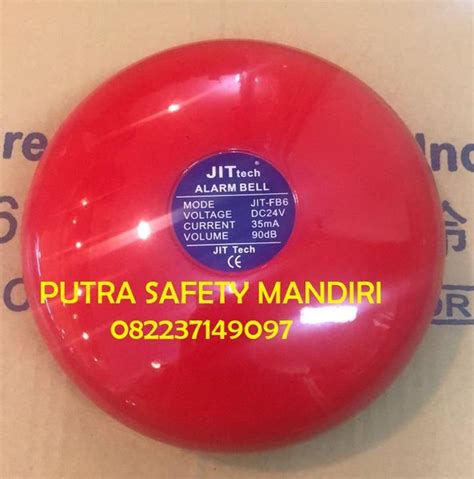 Jual Alarm Bell Kebakaran 24v Dc 6inch Fire Alarm System Sirine Tanda