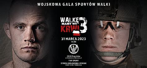 Kolejna edycja wojskowej gali MMA Walkę Mamy We Krwi KGZW