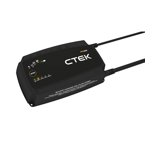 Ctek Pro25 25a Battery Support Unit And Charger For 12v Vehicles Halls Of Cambridge