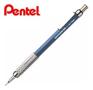 Kit Lapiseira Pentel Graphgear Mm Minas Grafite B Shopee