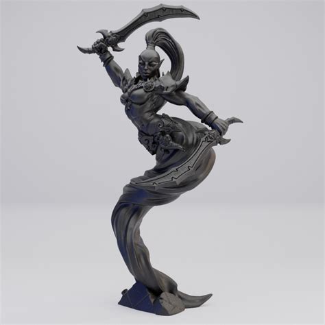 Hot Goblin アルリヤ ザジン ミニチュア ホットゴブリン 双剣の精霊