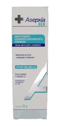 Asepxia Gen Crema Matificante Anti Brillo Hidratante X 50gr