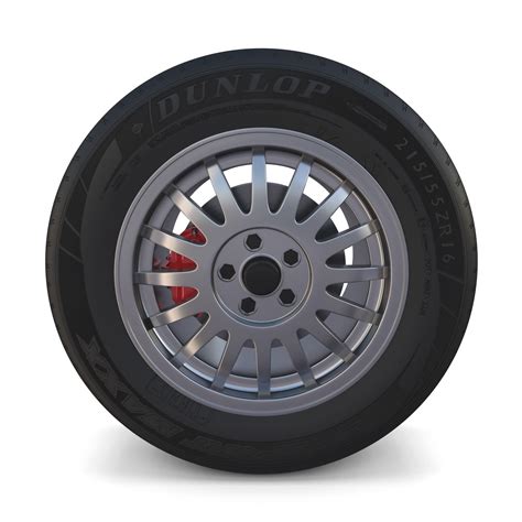 Generic Alloy Wheel And Brake 3d Model Cgtrader