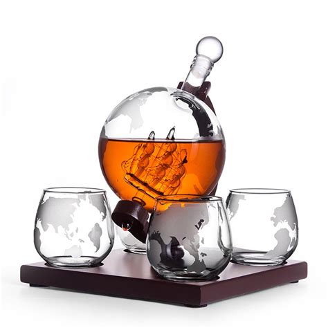 Carafes Whisky Service De Verres Whisky En Vente