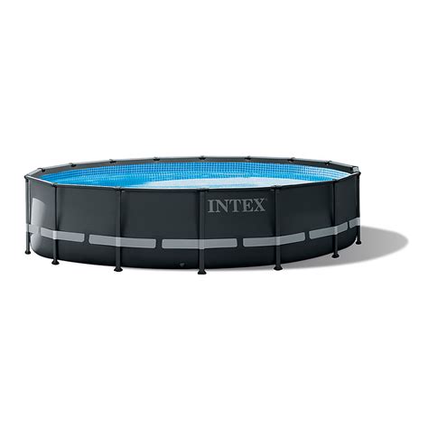 Customer Reviews Intex Frame Above Ground Pool Set W Pump 26325EH