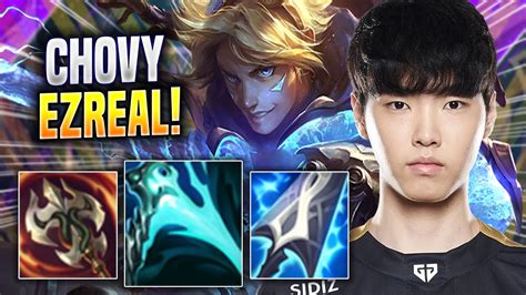 Chovy Is So Clean With Ezreal Gen Chovy Plays Ezreal Adc Vs Zeri