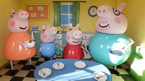 Inside Peppa Pig S House At Peppa Pig World Youtube