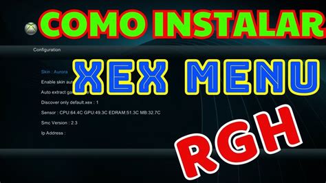 Abrindo O Xexmenu Sem Rgh