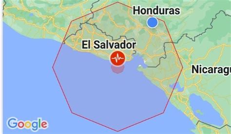 Temblor de 5,7 de magnitud Sacude a El Salvador - eldiario.hn