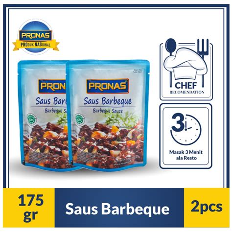 Jual Pronas Stir Fry Sauce Barbeque 175 G Bundling 2 Pcs Shopee Indonesia