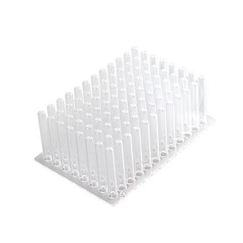 96 Well 2 2ml Magnetic Tip Combs PP Microplates U Shaped Round Bottom