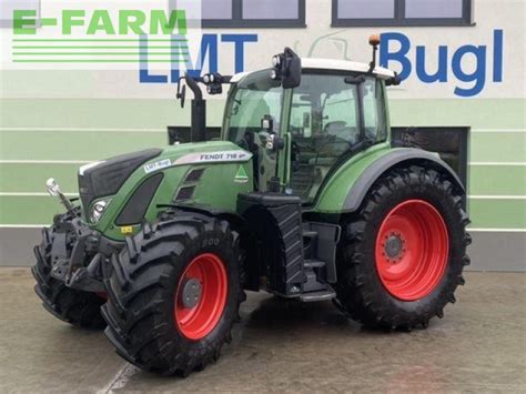 Tracteur Agricole Fendt 718 Vario S4 Profi D Occasion 2016 En Vente