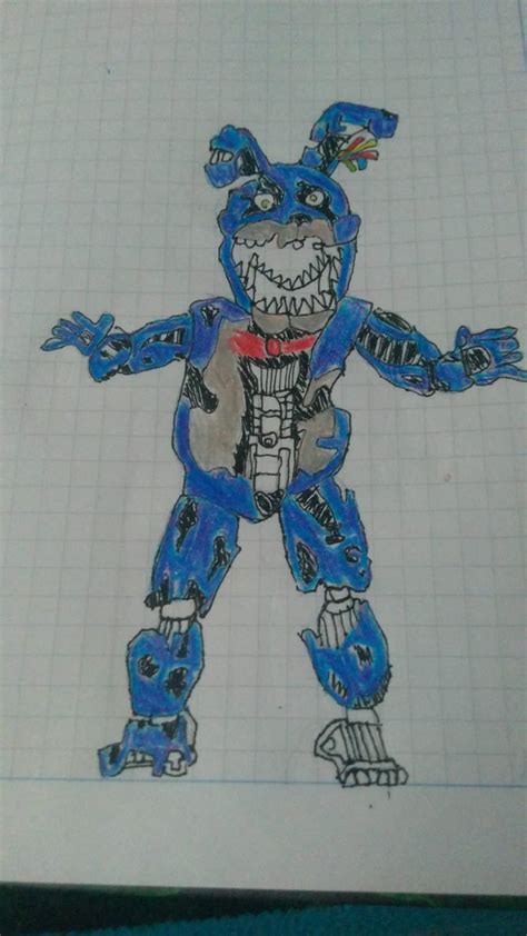 Dibujo de nightmare bonnie FNaF Amino Español Amino