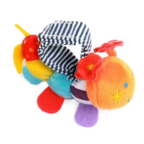 Baby Wrist Rattles Toys Newborn Wrist Rattle and Footfinder Set, Soft ...