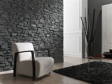 Muro Piedra Living Stone Walls Interior Luxury Homes Interior Faux