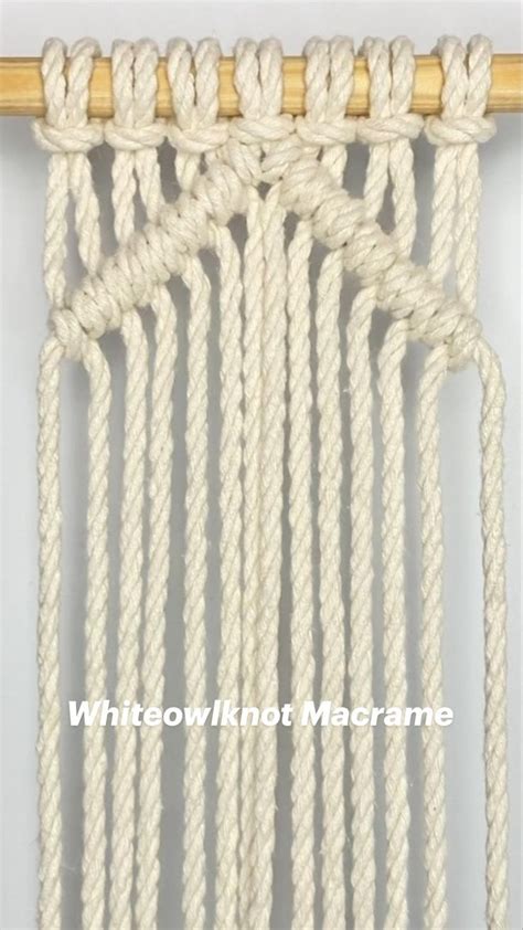 Start Your Macrame Journey With Tutorials Whiteowlknot Macrame On