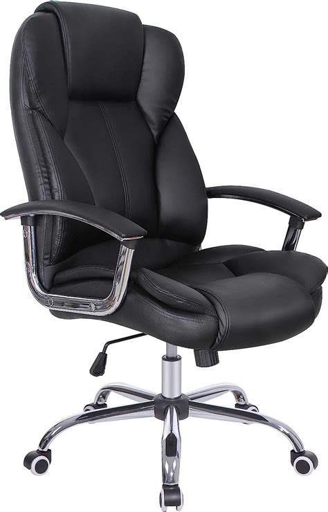 Songmics Office Chair With High Back Large Seat And Tilt Function