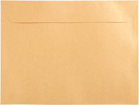 Amazon JAM PAPER 9 X 12 Open End Catalog Metallic Envelopes