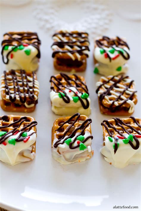 Candy Bar Pretzel Bites A Latte Food