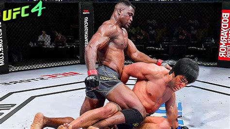 Bruce Lee Vs Francis Ngannou Ea Sports Ufc Youtube