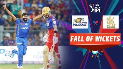 Watch Mi Vs Rcb Rcb Wickets Video Online Hd On Jiocinema