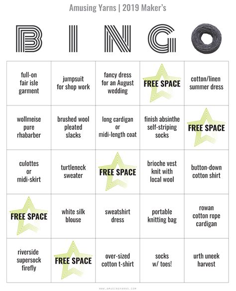 Free Editable Bingo Cards