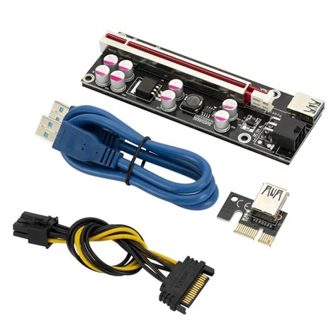 Pci E Pcie Riser S Plus Profesional Express Extender Pci E Usb Riser