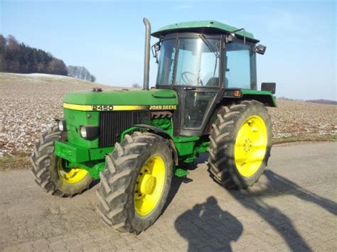 John Deere 2450 Ficha Tecnica Trekta John Deere 2450 Start Enjin