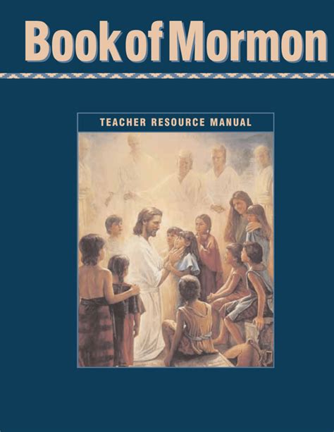 2000 01 000 Book Of Mormon Seminary Teacher Study Guide Eng