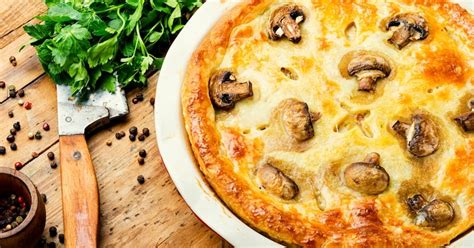 Recette Tourte Au Poulet Et Aux Champignons