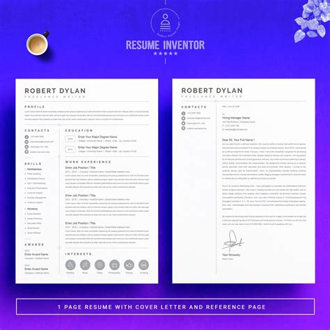 Freelance Graphic Designer Resume Template - Master Bundles