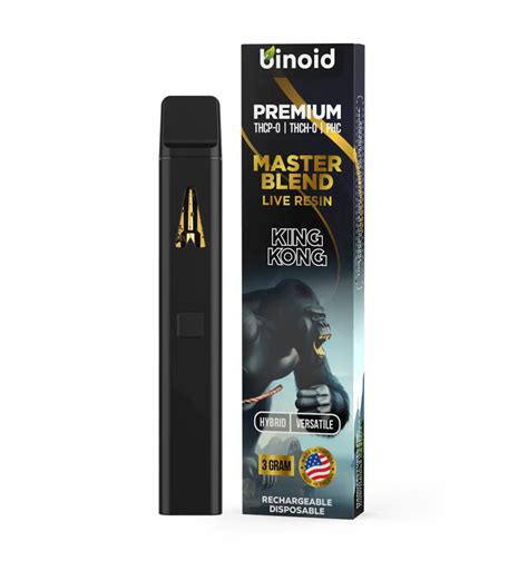 Binoid Cbd Master Blend Live Resin Disposable 3 Gram