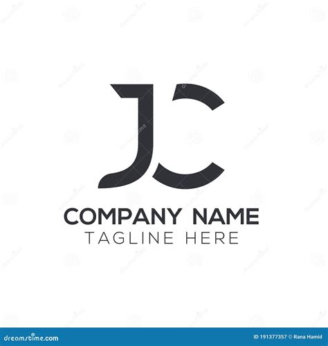 Plantilla Vectorial De Diseño De Logotipo Jc De Letra Creativa Diseño