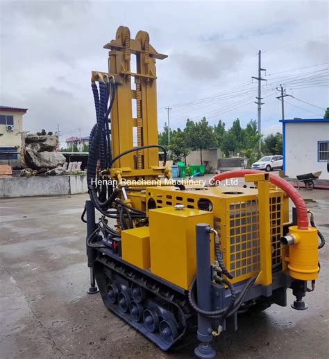 Imported Hydraulic System Mini Water Well Drilling Rigs Pneumatic