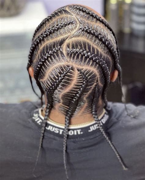 Pin On Men Braiding Hairstyles Boy Braids Hairstyles Cornrow