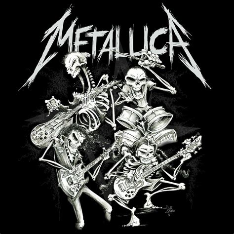 Metallica Metallica Art Rock N Roll Art Metallica Logo