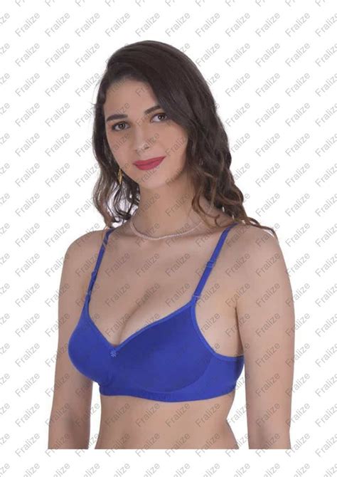 Plain Fralize Blue Mold Heavily Padded Bra At Rs 60 Piece In New Delhi