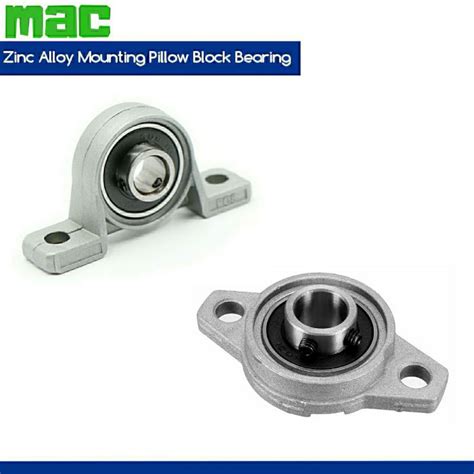 Mac Self Aligning Pillow Block Zinc Flange Bearing Mount Seat Kp