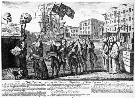 Stamp Act: Repeal, 1766 Photograph by Granger