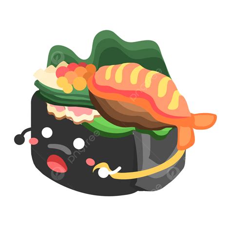 Japanese Cuisine Vector Png Images Japanese Cuisine Japanese Sushi