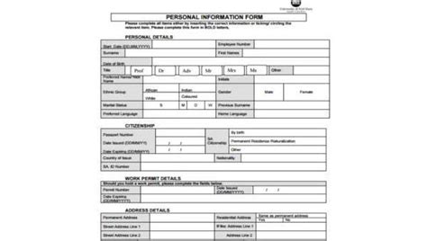 FREE 8 Sample Parent Information Forms In PDF MS Word