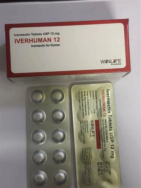 Iverhuman Ivermectin Tablets Usp 12 Mg At Rs 50 Strip Of 10 Tablets