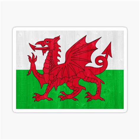 "Wales Flag" Sticker by Kiwix | Redbubble