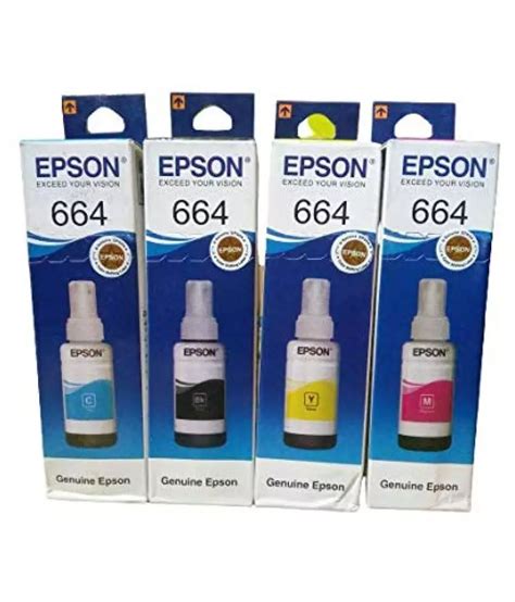 Buy Epson Ink Cartridge Pack Of Black Cyan Magenta Yellow