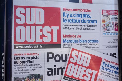 Sud Ouest French Newspaper Third Largest Regional Daily Paper In France