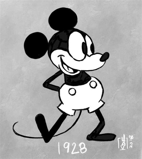 Mickey Mouse 1928 - Original by kennf11 on DeviantArt